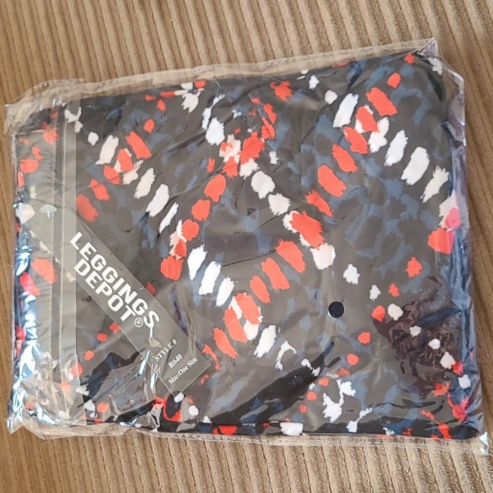 Soft Leggings - One Size Red White Blue Anericana